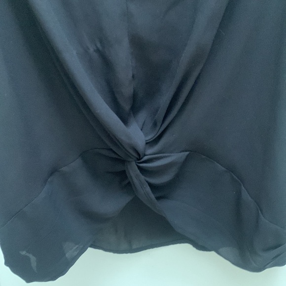 LUSH Black Sheer Tank Top - Picture 2 of 5